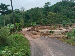 [UPDATE ] – Banjir Surut, 30 Desa di Kabupaten Tanggamus Terdampak